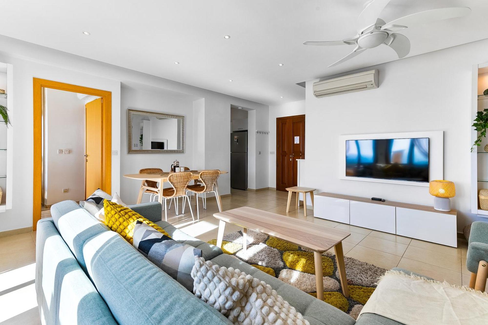 2 Bedroom Apartment Thalassa With Sea And Sunset Views, Aphrodite Hills Resort Kouklia Luaran gambar