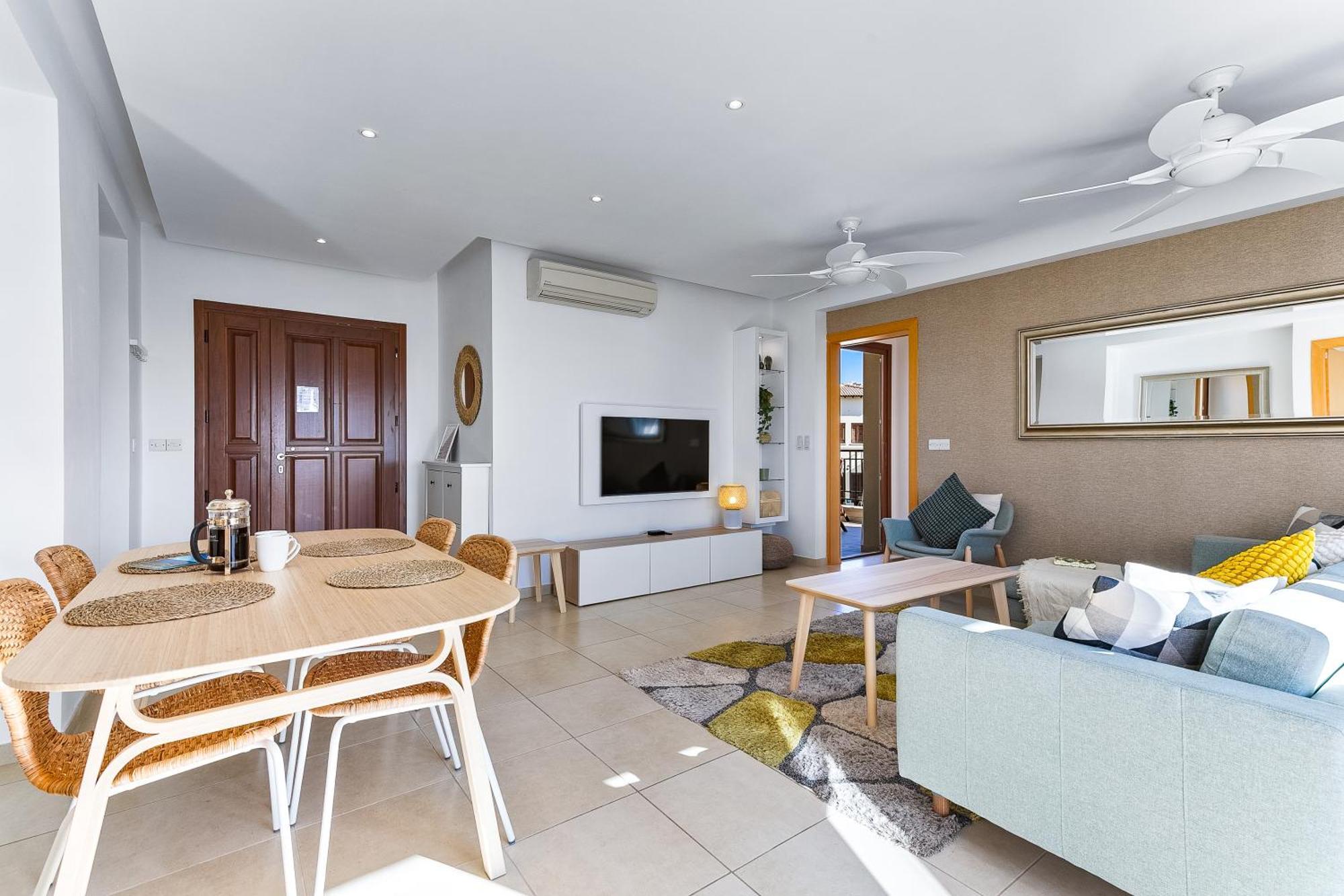 2 Bedroom Apartment Thalassa With Sea And Sunset Views, Aphrodite Hills Resort Kouklia Luaran gambar
